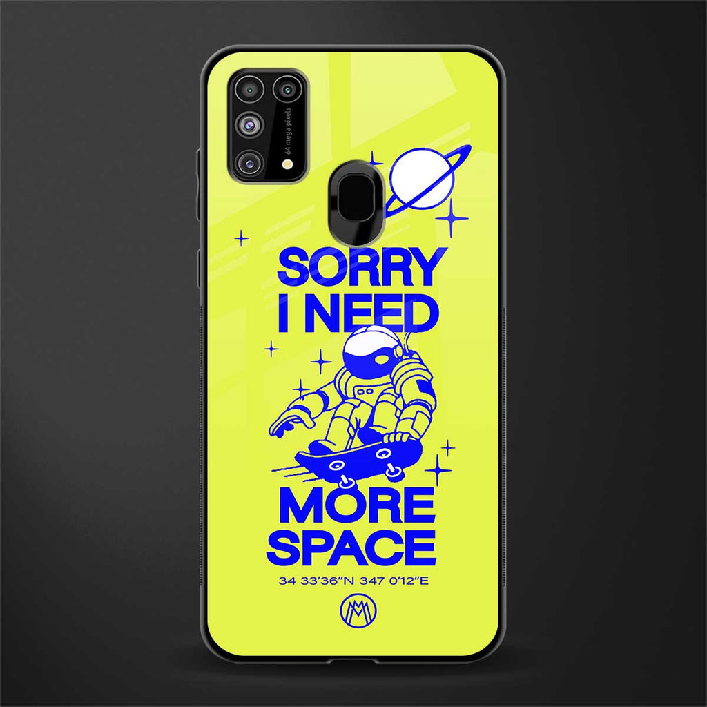 i need more space glass case for samsung galaxy f41 image
