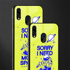 i need more space glass case for samsung galaxy a20 image-2