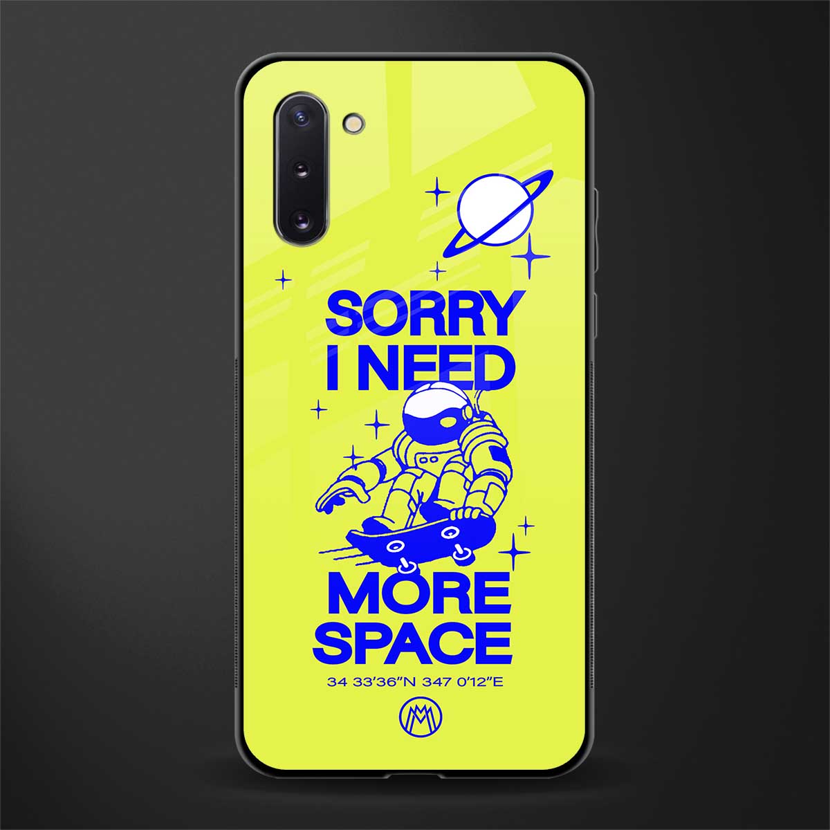 i need more space glass case for samsung galaxy note 10 image