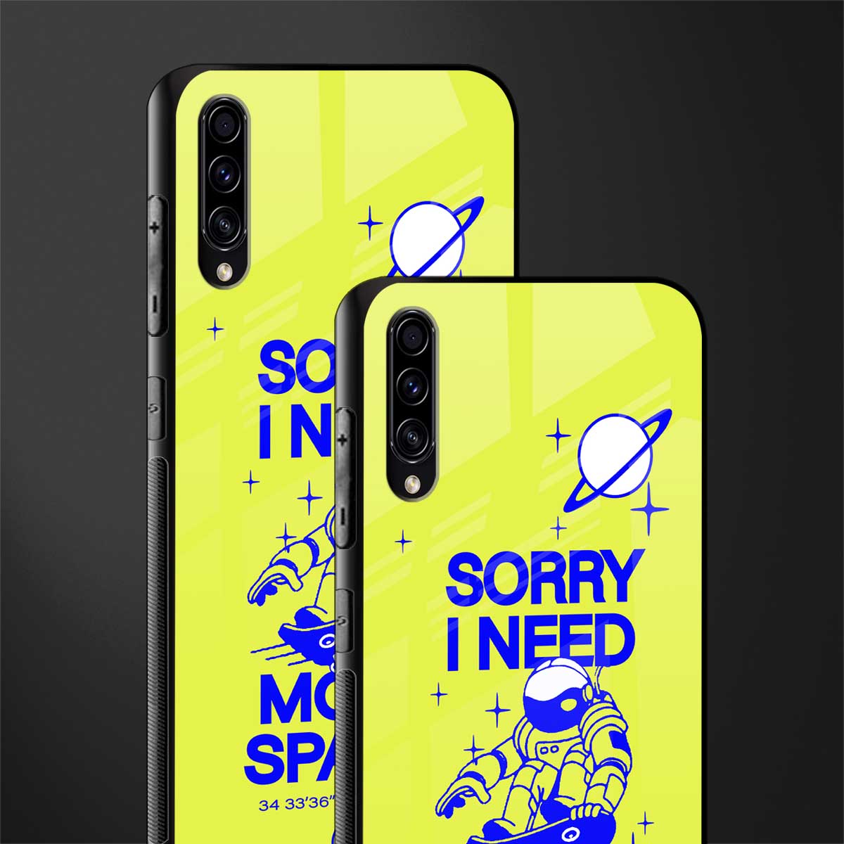 i need more space glass case for samsung galaxy a70 image-2