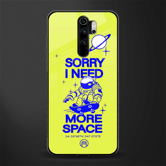 i need more space glass case for redmi note 8 pro image