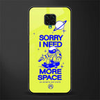i need more space glass case for redmi note 9 pro image