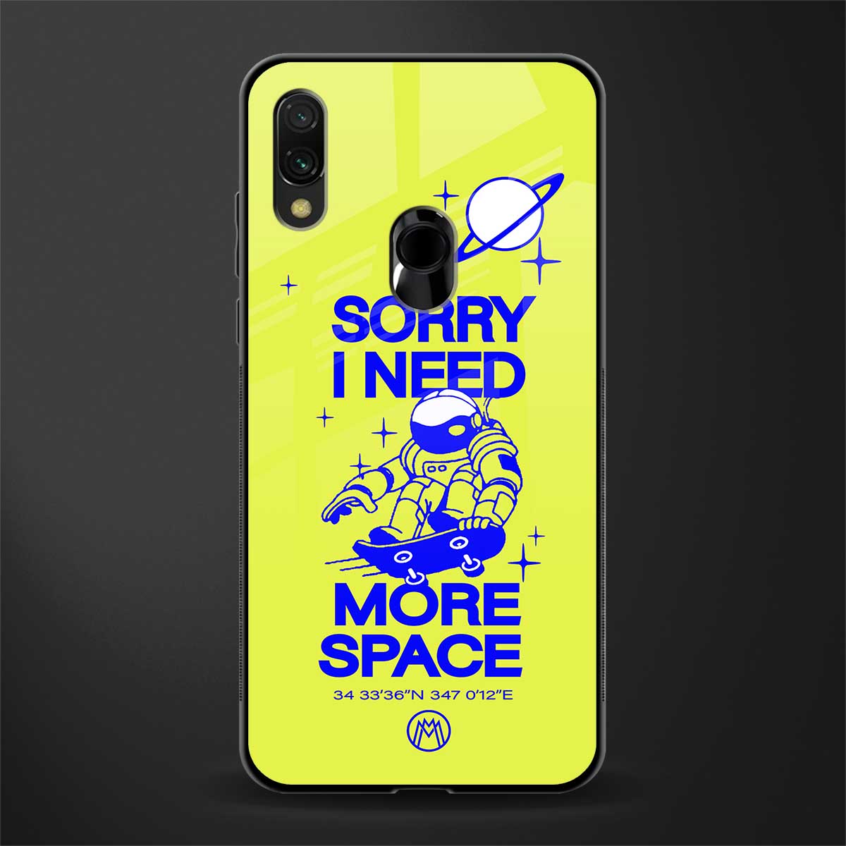 i need more space glass case for redmi note 7 image