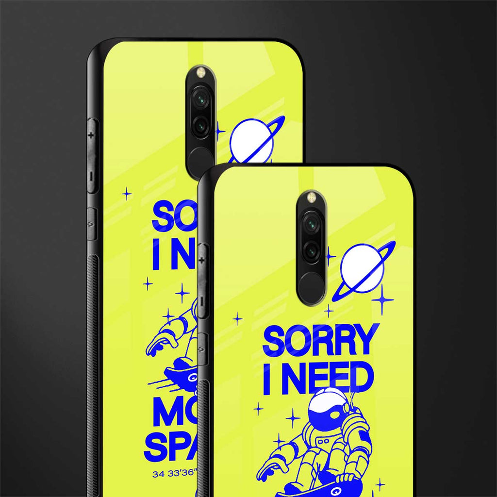 i need more space glass case for redmi 8 image-2