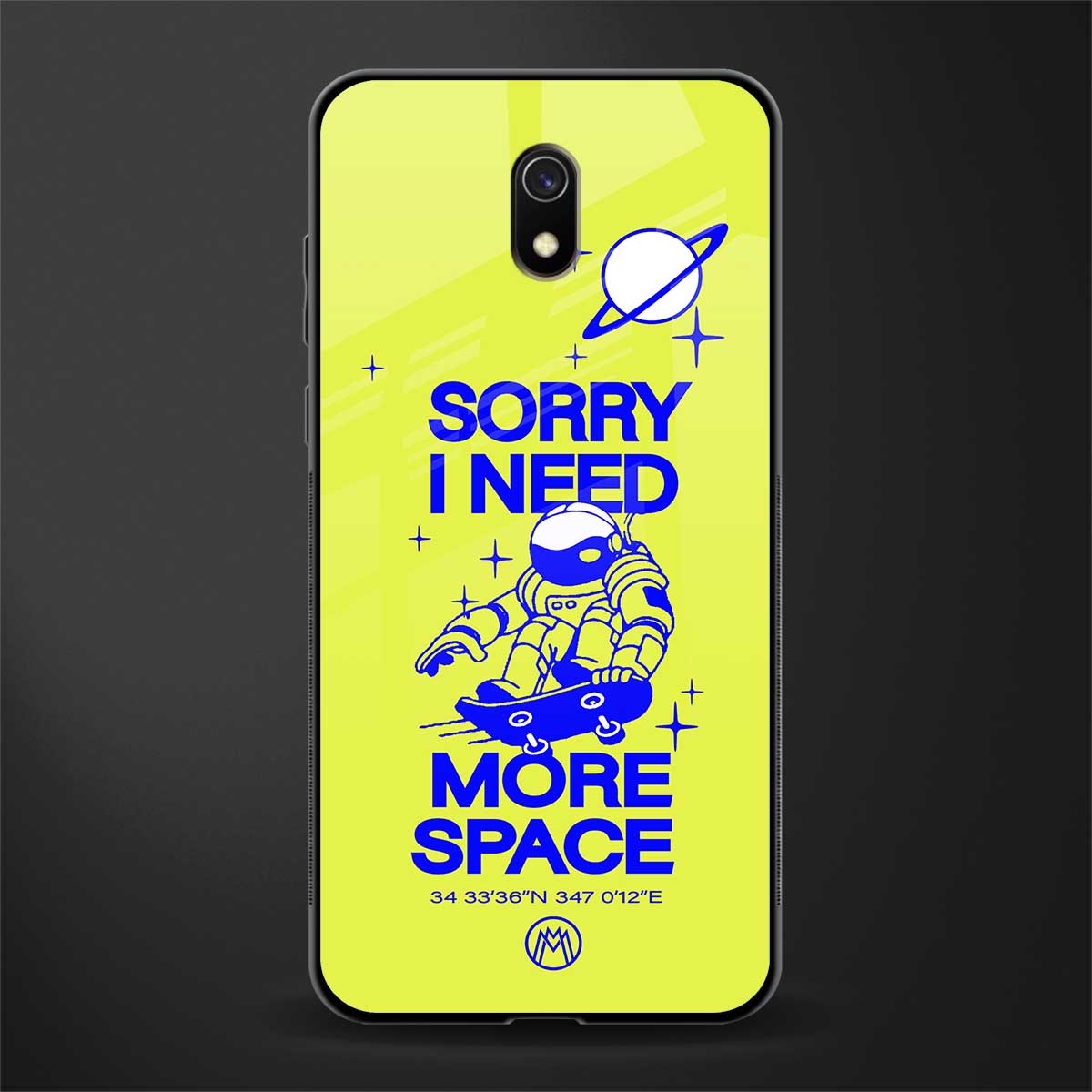 i need more space glass case for redmi 8a image