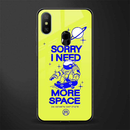 i need more space glass case for redmi 6 pro image