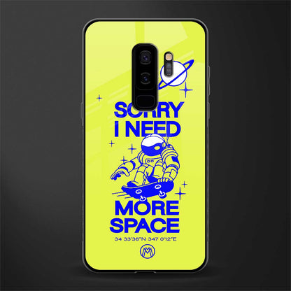 i need more space glass case for samsung galaxy s9 plus image