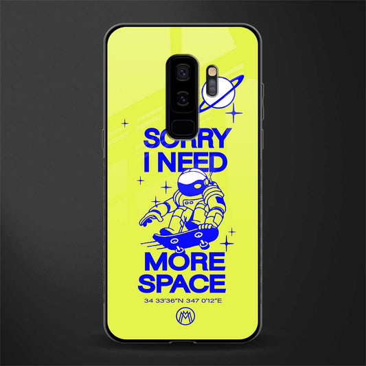 i need more space glass case for samsung galaxy s9 plus image