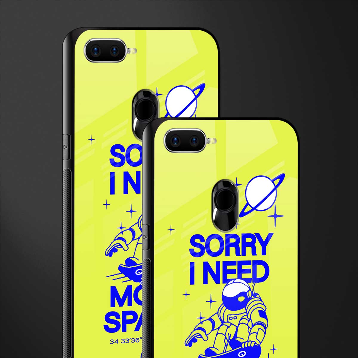 i need more space glass case for oppo a12 image-2