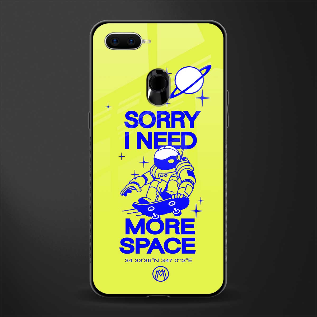 i need more space glass case for oppo a7 image