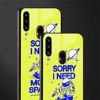 i need more space glass case for samsung galaxy a20s image-2