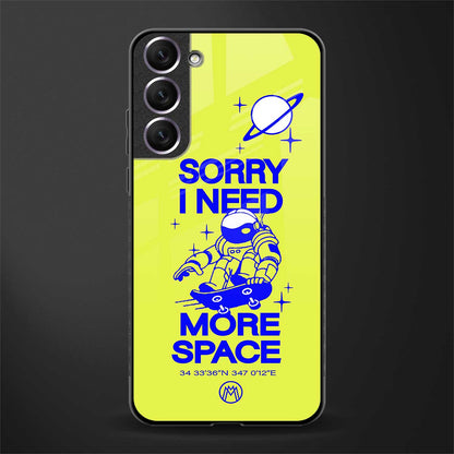 i need more space glass case for samsung galaxy s21 image