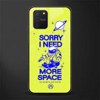 i need more space glass case for samsung galaxy s10 lite image