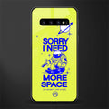 i need more space glass case for samsung galaxy s10 plus image