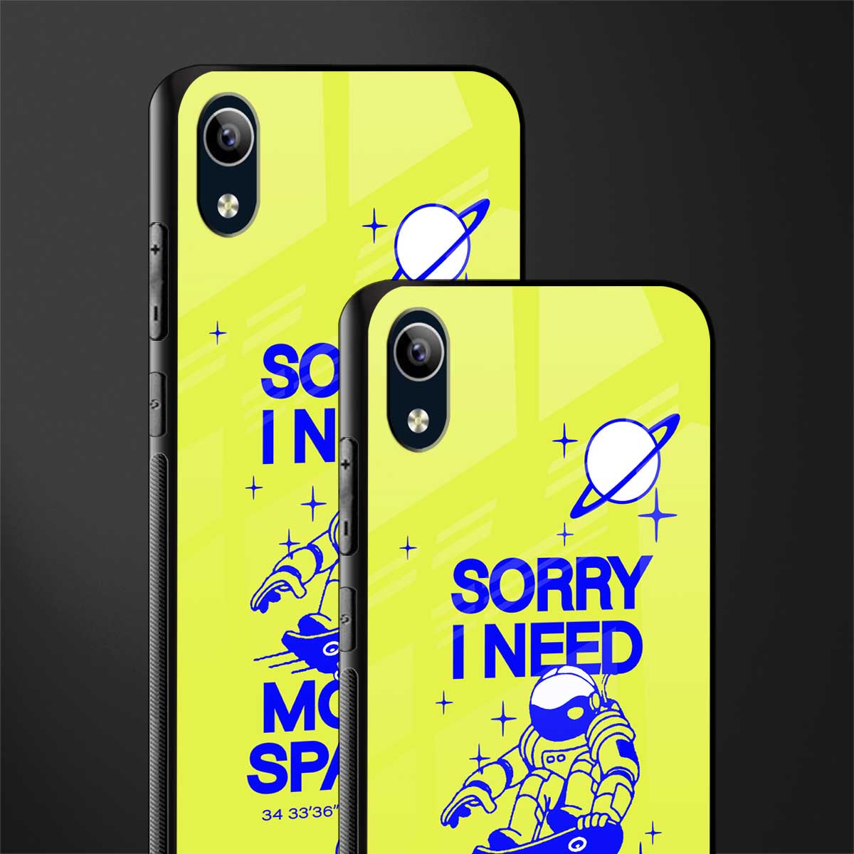 i need more space glass case for vivo y1s without fingerprint image-2