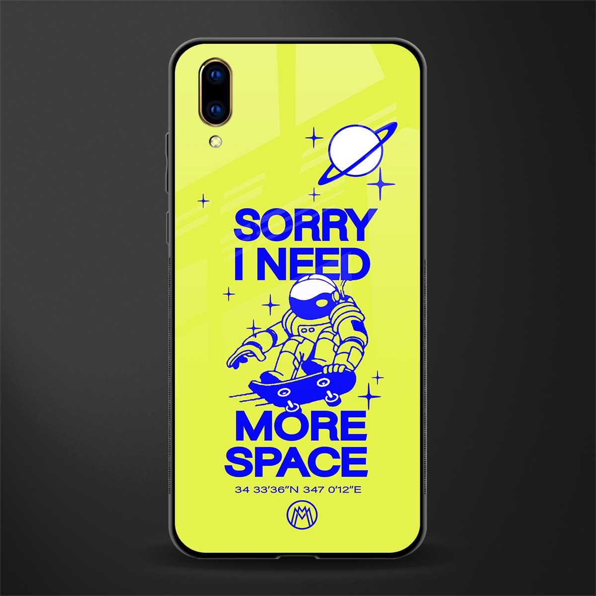 i need more space glass case for vivo v11 pro image