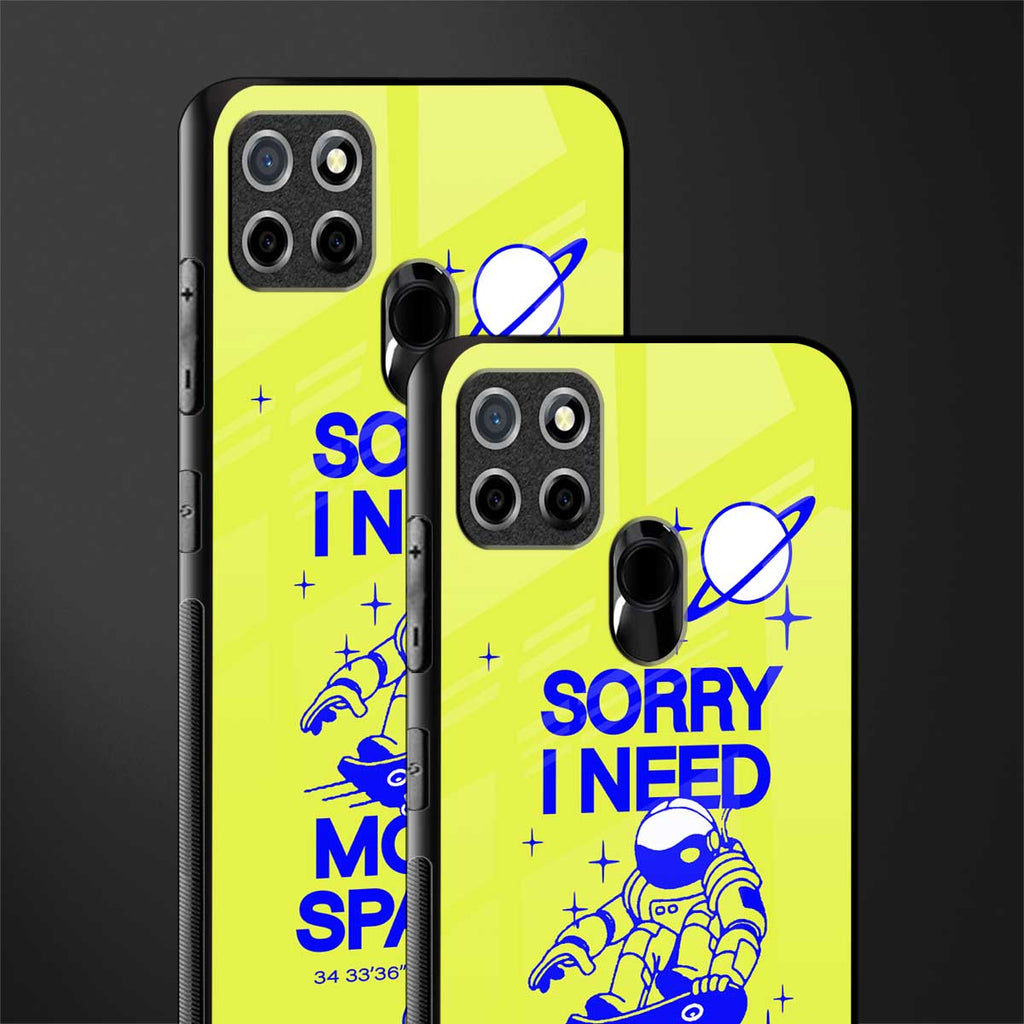 i need more space glass case for realme c25 realme c25s image-2
