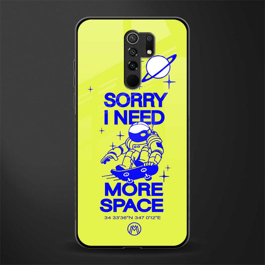 i need more space glass case for redmi 9 prime image