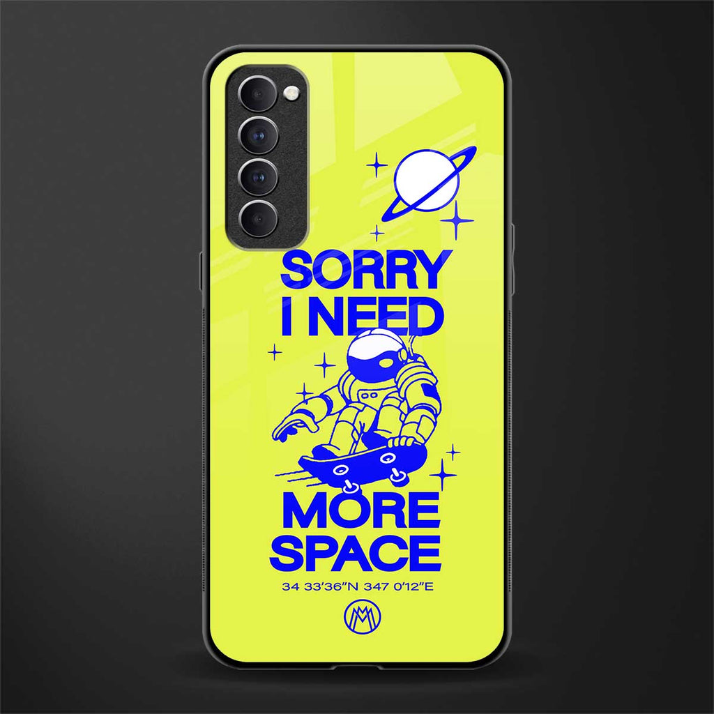 i need more space glass case for oppo reno 4 pro image
