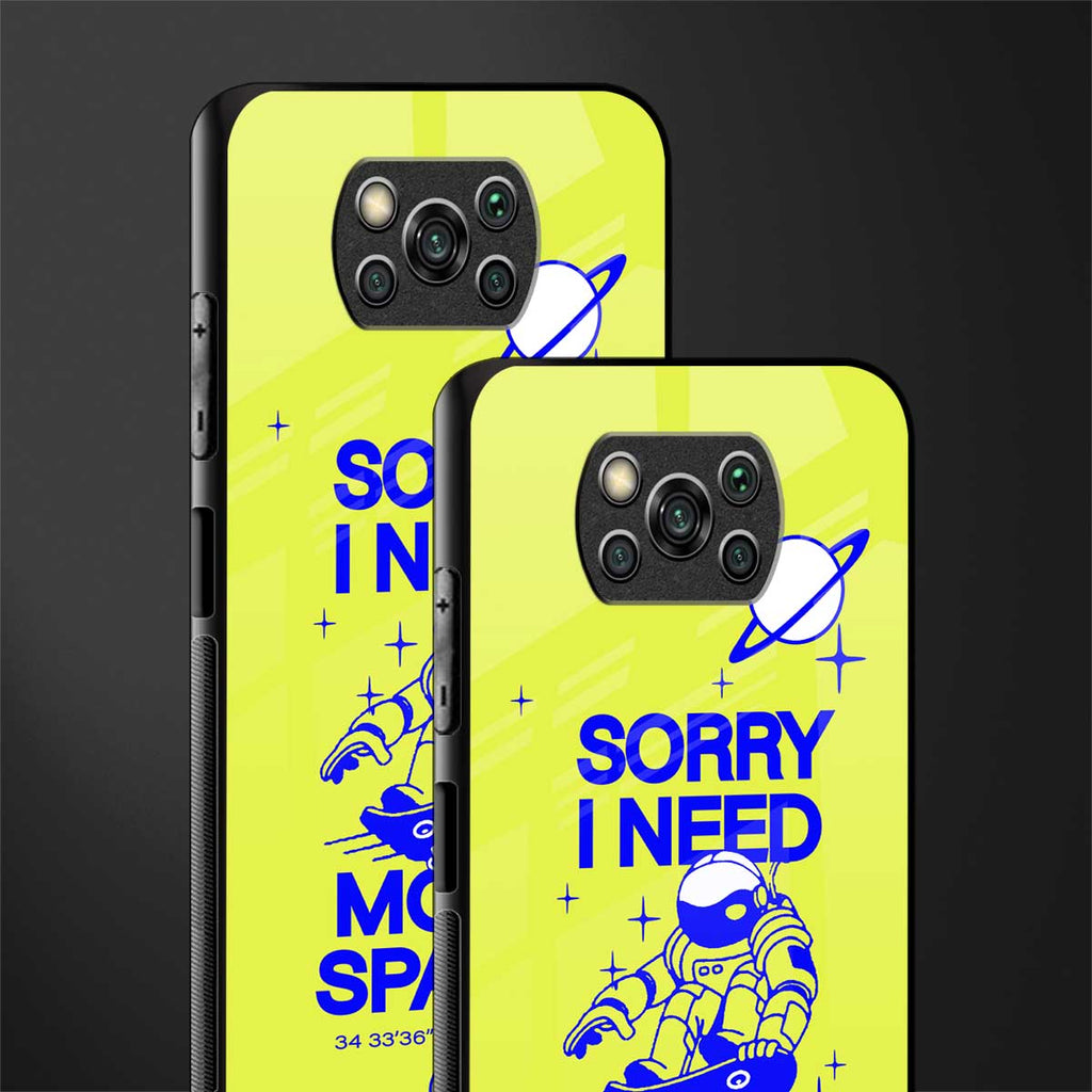 i need more space glass case for poco x3 image-2