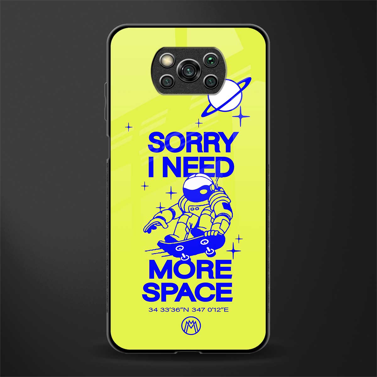 i need more space glass case for poco x3 pro image