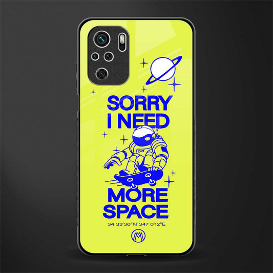i need more space glass case for redmi note 10s image