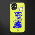 i need more space glass case for iphone 11 image