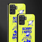 i need more space glass case for oppo f19 pro image-2