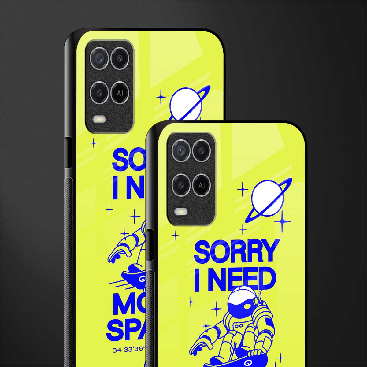 i need more space glass case for oppo a54 image-2
