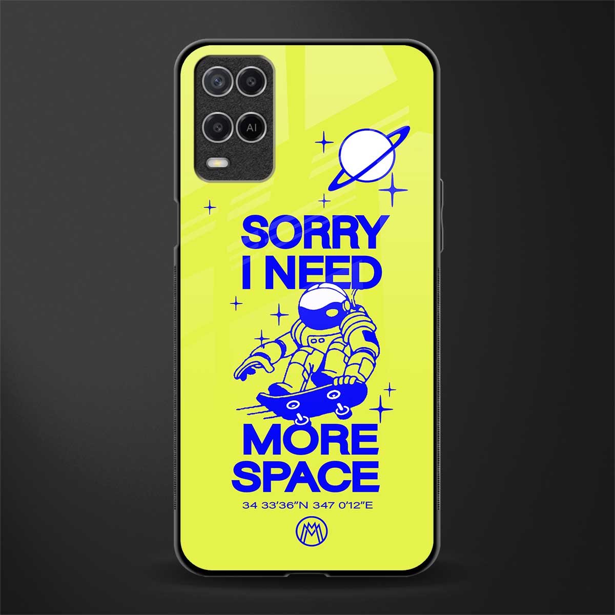 i need more space glass case for oppo a54 image