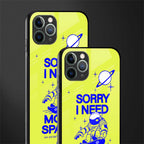 i need more space glass case for iphone 11 pro max image-2