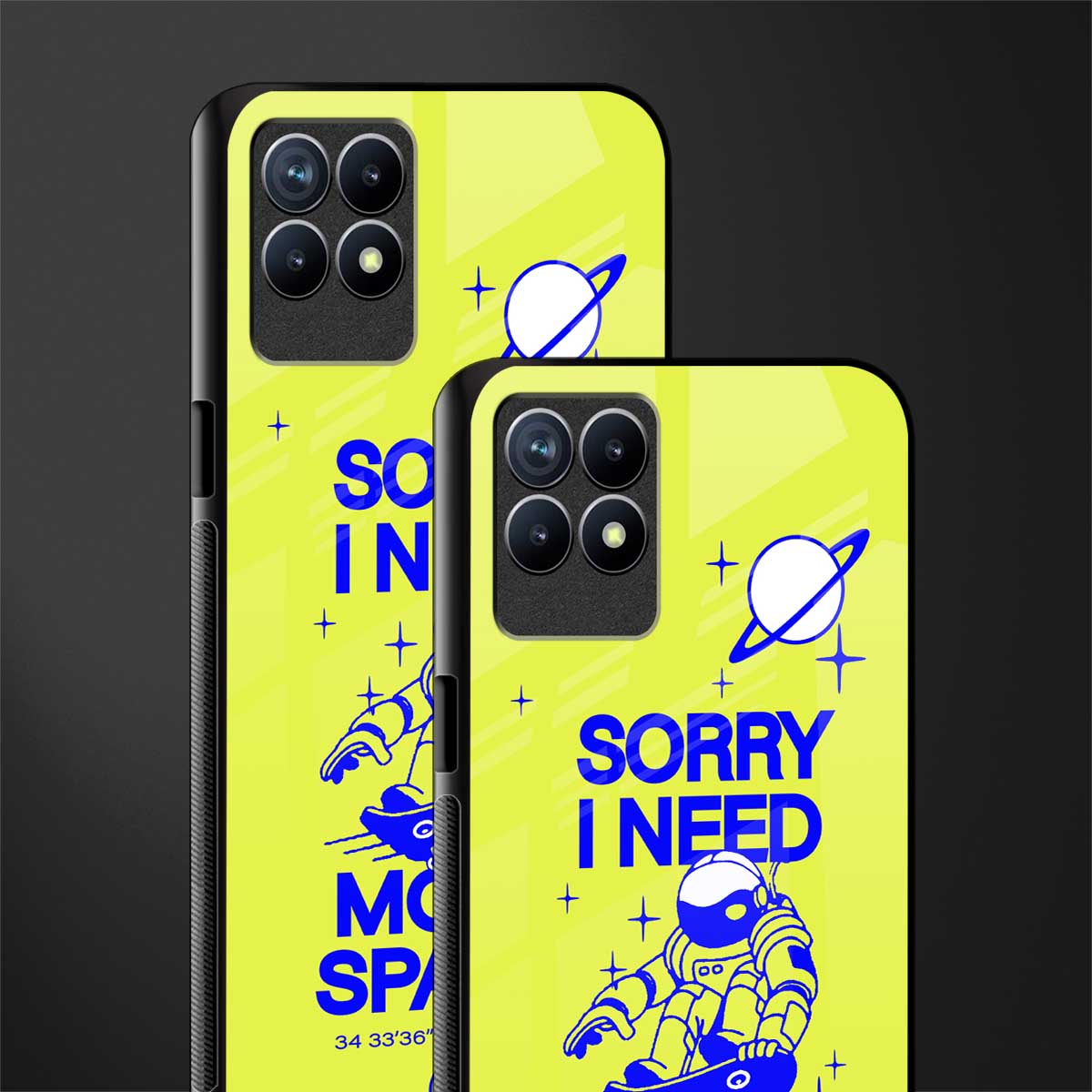 i need more space glass case for realme 8i image-2