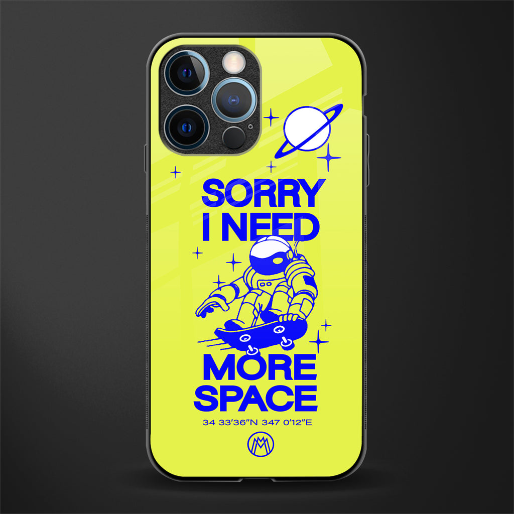 i need more space glass case for iphone 12 pro image