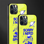 i need more space glass case for iphone 12 pro max image-2