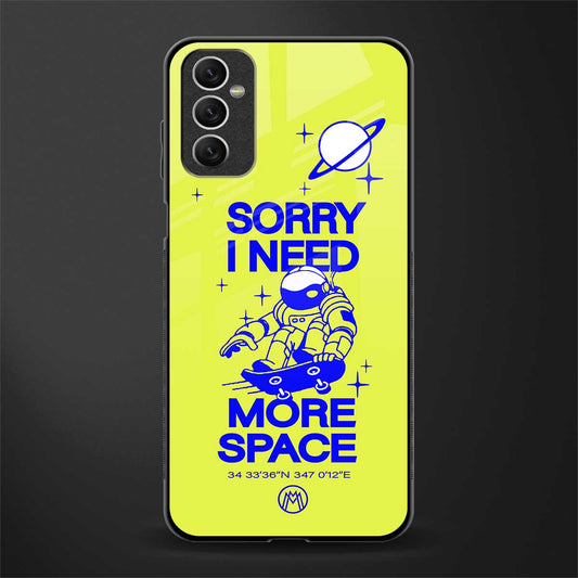 i need more space glass case for samsung galaxy m52 5g image