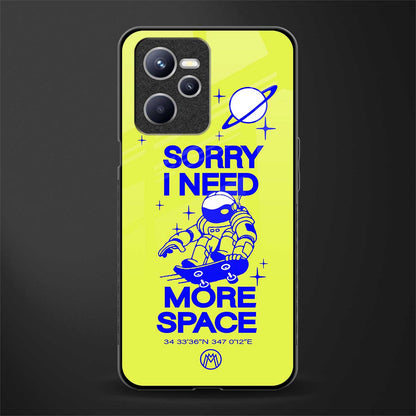 i need more space glass case for realme c35 image