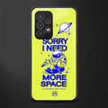 i need more space back phone cover | glass case for samsung galaxy a23