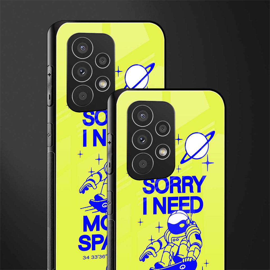 i need more space back phone cover | glass case for samsung galaxy a53 5g