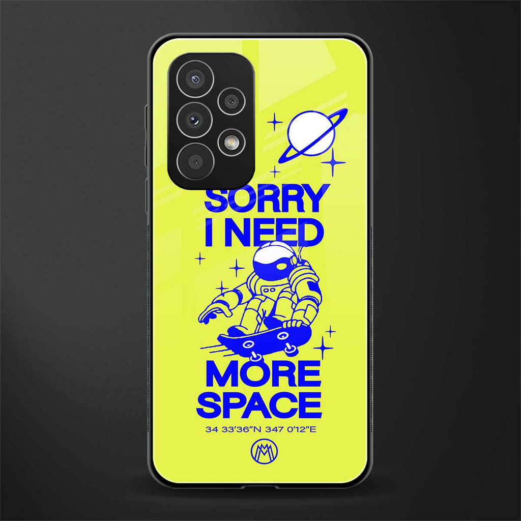 i need more space back phone cover | glass case for samsung galaxy a53 5g