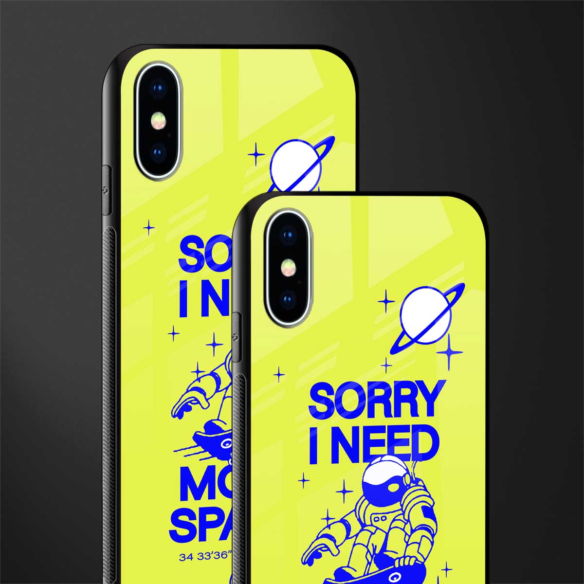 i need more space glass case for iphone xs image-2