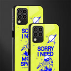 i need more space back phone cover | glass case for samsung galaxy m33 5g