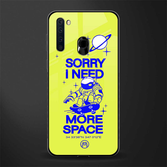 i need more space glass case for samsung a21 image
