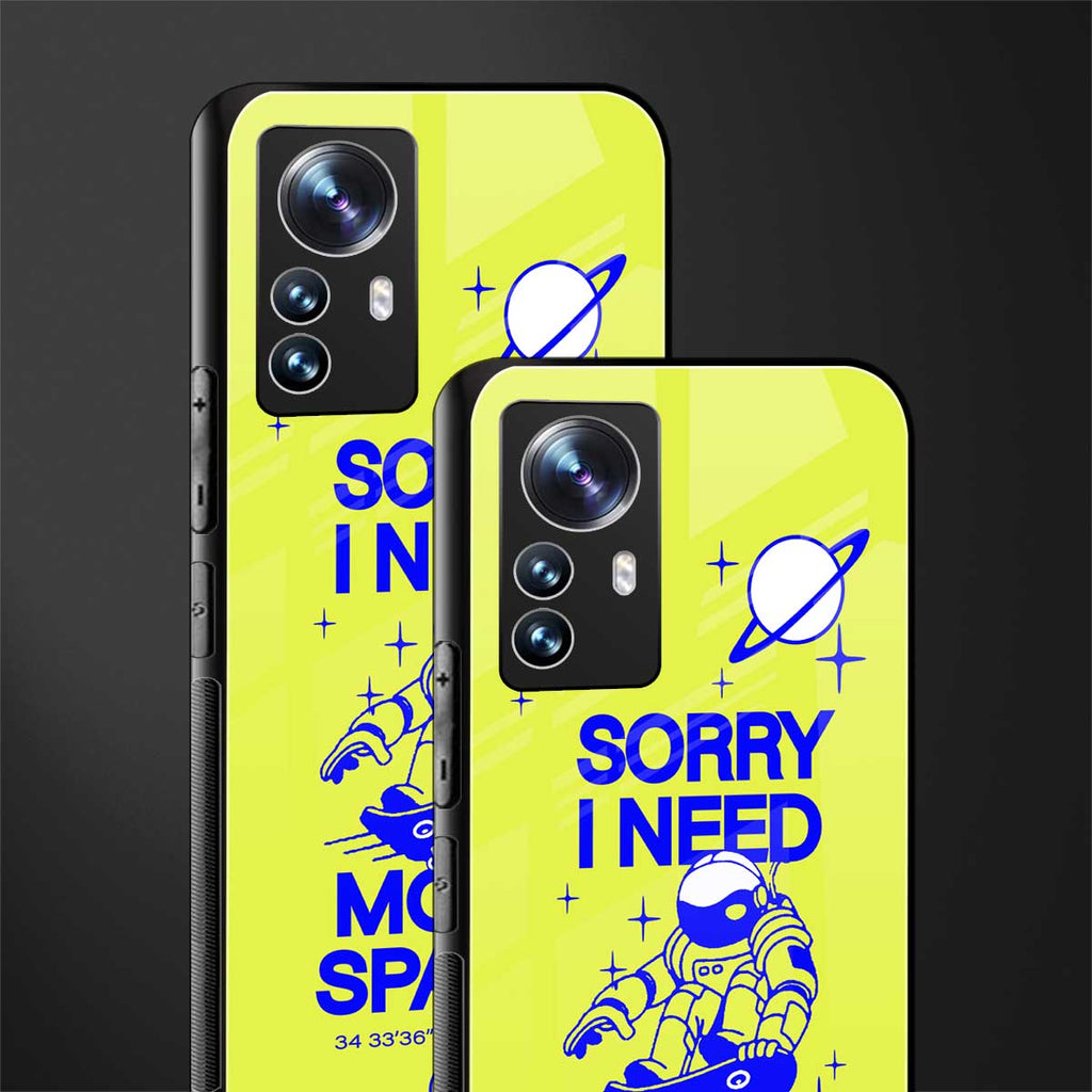 i need more space back phone cover | glass case for xiaomi 12 pro