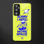 i need more space back phone cover | glass case for samsung galaxy f23 5g