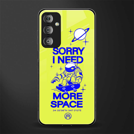 i need more space back phone cover | glass case for samsung galaxy f23 5g