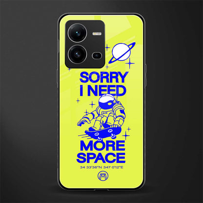 i need more space back phone cover | glass case for vivo v25-5g