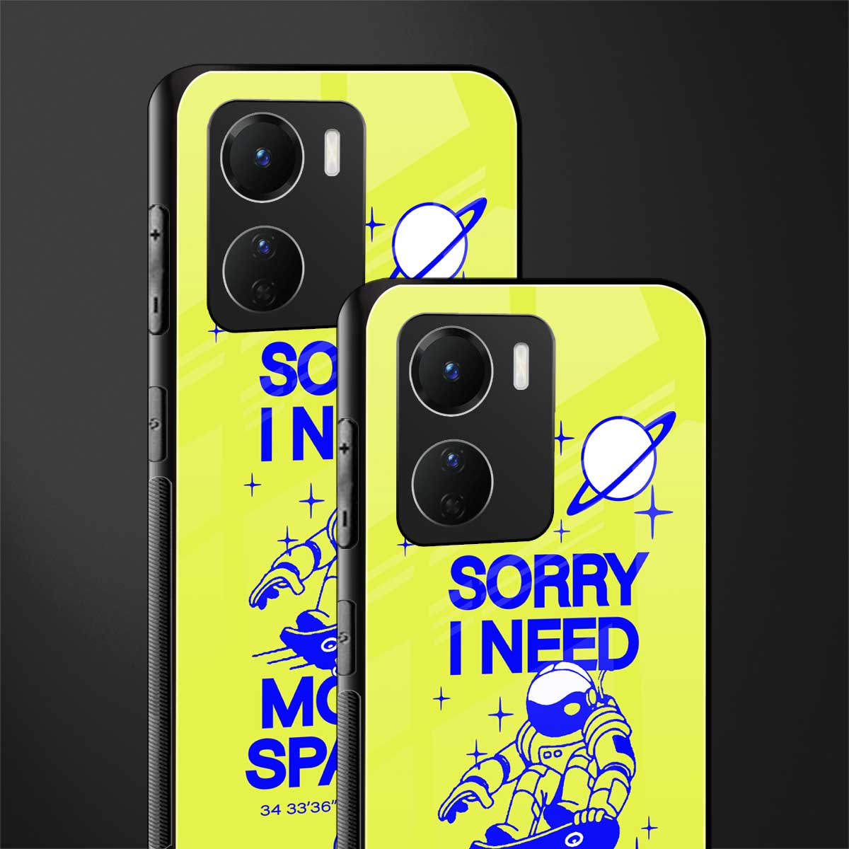 i need more space back phone cover | glass case for vivo y16