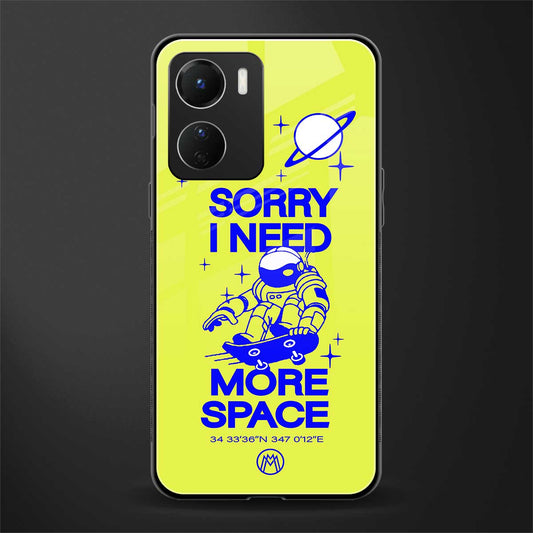 i need more space back phone cover | glass case for vivo y16