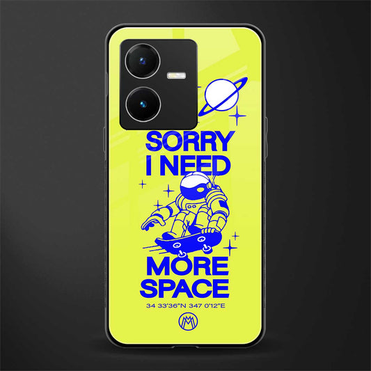 i need more space back phone cover | glass case for vivo y22
