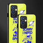 i need more space back phone cover | glass case for oneplus 9